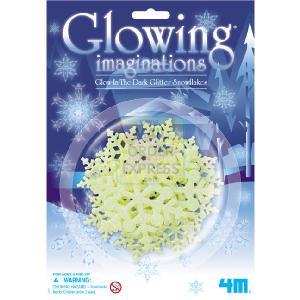 Great Gizmos 4M Glow Glitter Snowflakes