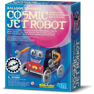 Great Gizmos 4M Kidz Labs Balloon Powered Cosmic Jet Robot