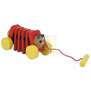 Toy Box Wooden Clacking Caterpillar