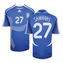 Adidas 06-07 Greece away (Samaras 27)