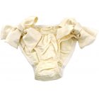 Silky Hemp Tie Side Knickers - Natural