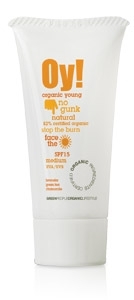 Organic Young Face the Sun SPF15 50ml