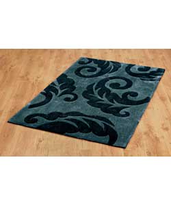 Grey Claremont Acrylic Rug - 180 x 120cm