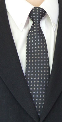 Dots Clip-On Tie