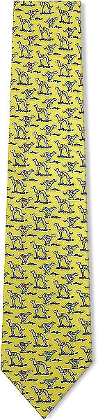 grey hounds Racing Tie