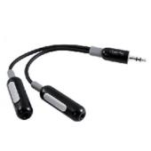 SmartShare Headphone Splitter (Black)