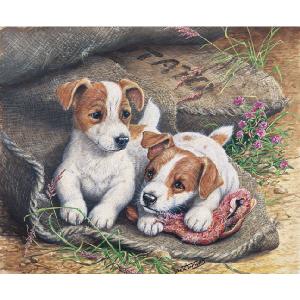 James Hamilton Grovely Puzzles Jack Russells 1000 Piece Jigsaw Puzzle