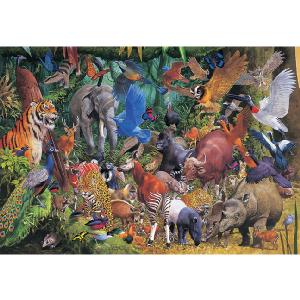 Grovely Jigsaws James Hamilton Grovely Puzzles Tropical Forest Floor 1000 Piece Jigsaw Puzzle