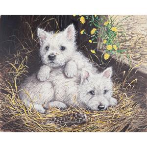 Grovely Jigsaws James Hamilton Grovely Puzzles West Highland Whites 1000 Piece Jigsaw Puzzle