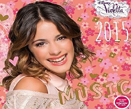 Grupo Erik DISNEY VIOLETTA 2015 WALL CALENDAR 30X30CM WITH FREE POSTER