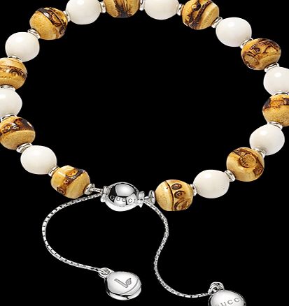 Gucci Bamboo Silver Boule Bracelet YBA318304001