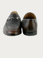 SHOES BROWN BLACK 42.5 IT GUC-T-189914