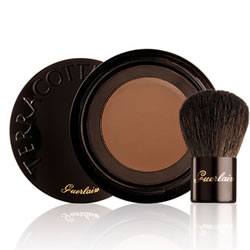 Terracotta Mineral Flawless Bronzing Powder and Brush Medium 02 3g