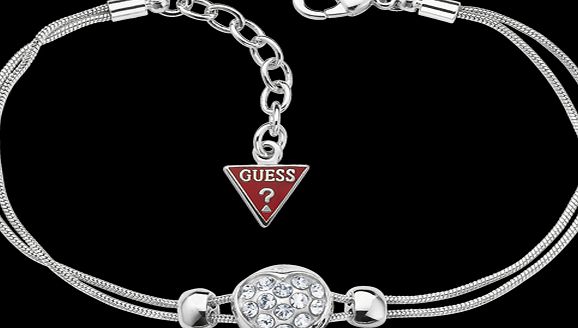 Guess Sliding Into Love Bracelet UBB71268