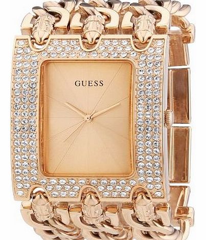 Guess Womens Quartz Watch Ladies Trend W0085L3 with Metal Strap