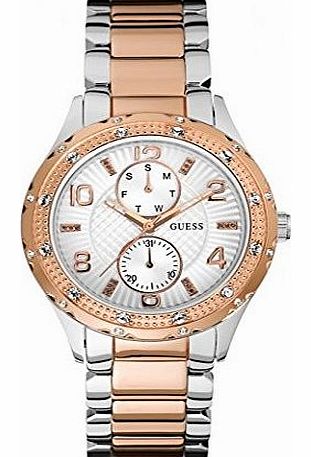 Guess Womens Quartz Watch W0442L4 with Metal Strap