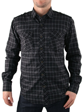 Black Check Shirt