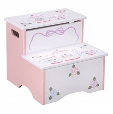 Guidecraft Fancy Tea Party Storage Step-Up