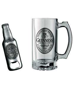 ; Extra Stout Tankard & Bottle Opener