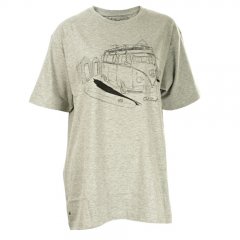 Mens Gul Surf Company Camper T-shirt Light Grey