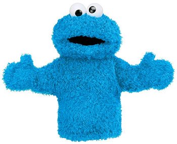 Gund Sesame Street Cookie Monster Hand Puppet