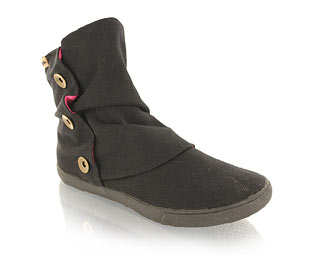 Button Trim Ankle Boot - Junior