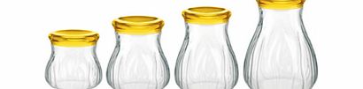 Guzzini Aqua Blown Jars Yellow 1200cc