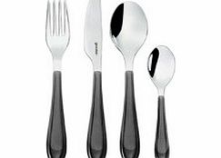 Guzzini Gocce Two Tone Cutlery Grey 24 Piece Cutlery Set