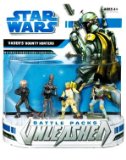 Star Wars Unleashed Battle Packs Vaders Bounty Hunters Action Figure