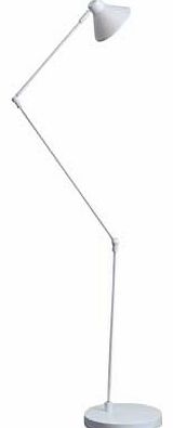 Habitat Bobby White Multi Joint Floor Lamp