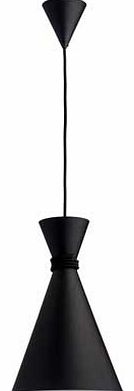 Habitat Carter Black Metal Pendant Light