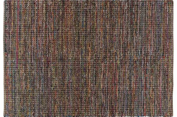 Habitat Harrow Multicoloured Flat Weave Rug -