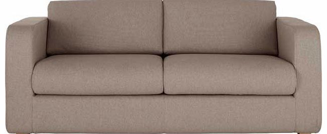 Habitat Porto Natural Fabric 3 Seat Sofa Bed