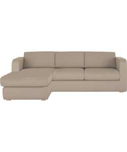 Habitat Porto Reversible Chaise Sofa Bed - Beige