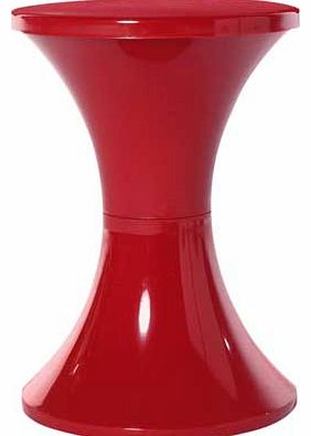 Tam Tam Red Plastic Stool