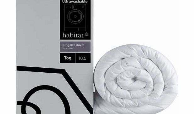 Habitat Ultra Washable 10.5 Tog Duvet - Kingsize