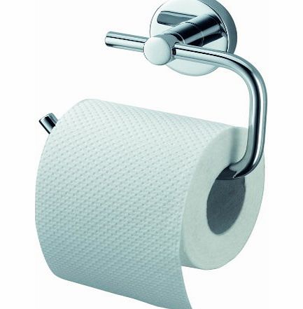 Kosmos 1121427 Stainless Steel and Zinc Alloy Haceka Toilet Roll Holder, Silver