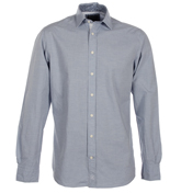 Hampstead Soft Indigo Tailored Fit Shirt