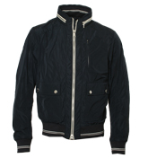 Navy Lightweight Hooded Jacket