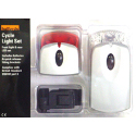 Halfords Light Set- Silver