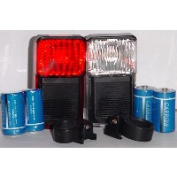 Halfords Standard Bicycle Light Set