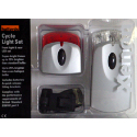 Halfords Xenon Light Set- Silver