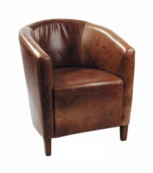 Halo Furnishings Ltd Halo Dino Leather Tub Chair