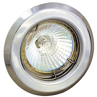 Mains Fixed Downlight Chrome