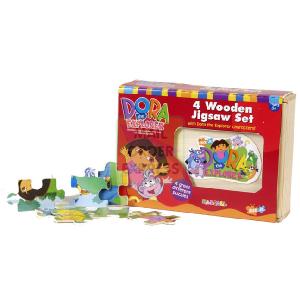 Halsall Dora The Explorer Wooden Jigsaw In Box