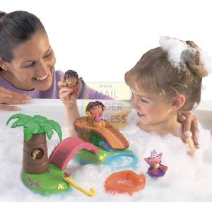 HALSALL - MATTEL Fisher Price Bathtime Adventure Island Dora