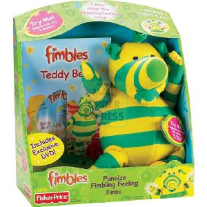 HALSALL - MATTEL Fisher Price Funsize Fimbling Feeling Fimbo with DVD