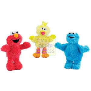 HALSALL - MATTEL Fisher Price Send A Friend Sesame Street 3 Characters