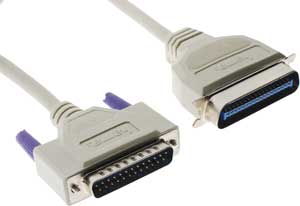 hama Printer Cable 2-way 3M - Ref 42122