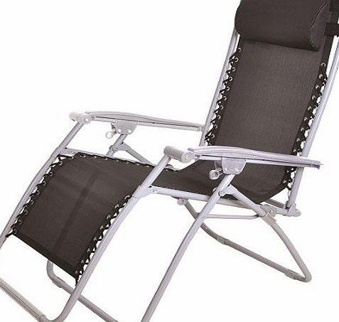 Hamble Distribution ltd Textoline Reclining Garden Chair